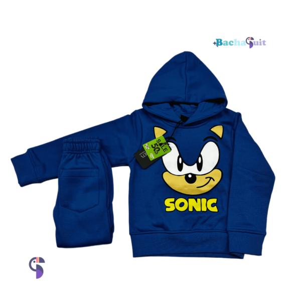 Blue Sonic Hedgehog Tracksuit